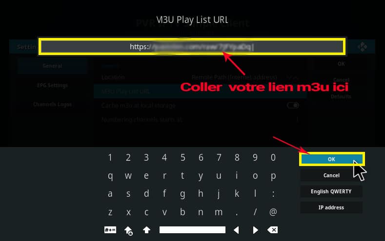 Utilisez votre abonnement iptv (lien m3u) sur Kodi facilement ! 8 Tuto IPTV Abonnement IPTV