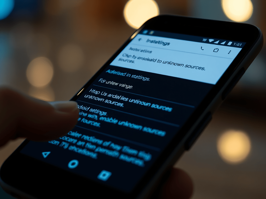 Comment installer une application Android APK et activer les sources inconnues 1 Tuto IPTV Abonnement IPTV