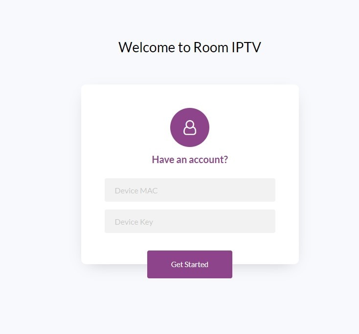 Configuration de l'application room iptv 3 Tuto IPTV Abonnement IPTV